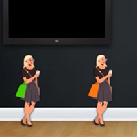 Free online html5 games - 8b Find Shopping Mom Julia game 