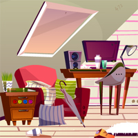 Free online html5 games - Messy Interior Escape game 