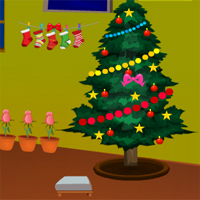Free online html5 games - Games4Escape Christmas Crazy Door Escape game 