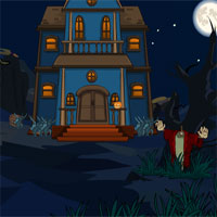 Free online html5 games - SiviGames Holloween Horror House Girl Escape game 