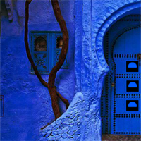 Free online html5 games - Old Blue Street Escape game 