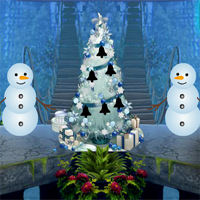 Free online html5 games - AngelEscape Santa Cabin Escape game 