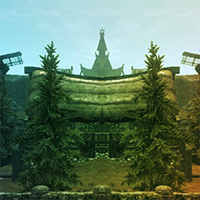Free online html5 games - Witch Hut Escape game 