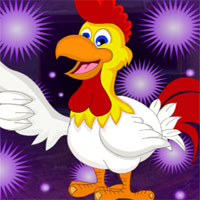 Free online html5 games - G4K Cheerful Rooster Escape game 
