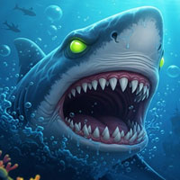 Free online html5 escape games - Dark Ocean Shark Escape Game