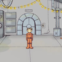 Free online html5 escape games - Space Gecko