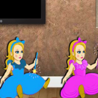Free online html5 games - 8b Cute Alita Escape game 