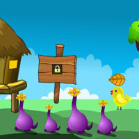 Free online html5 games - G2L Small Yellow Bird Rescue game 