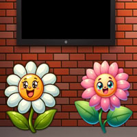 Free online html5 games - 8b Find Sunflower Flowerpot game 