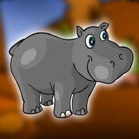 Free online html5 escape games - Hippopotamus Escapes from the Cave