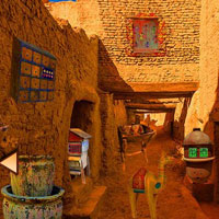 Free online html5 games - FEG Mystery Ruined Village Escape game 