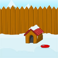 Free online html5 games - Snowy Yard Escape game 