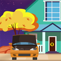 Free online html5 games - Games2Jolly Little Red Car Escape game - WowEscape 