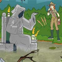 Free online html5 games - Treasure of Big Totem 15 Esklavos game 