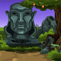 Free online html5 games - Games4Escape Statue Forest Escape game 