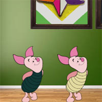 Free online html5 games - 8b Piglet Escape game 