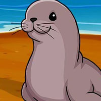 Free online html5 games - G2J Sea Lion Escape game 