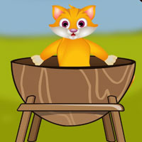 Free online html5 games - G2J Cat Rescue from Egg Cage game 