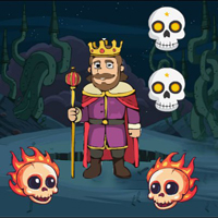 Free online html5 games - G2R Queen Rescue Spooky Land game 