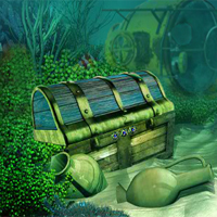 Free online html5 games - FirstEscapeGames Underwater Treasure Escape 2 game 