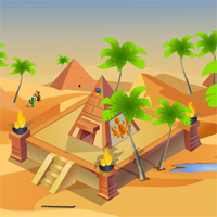 Free online html5 games - Desert Trove Escape game 