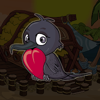 Free online html5 games -  G2J Frigatebird Escape game 