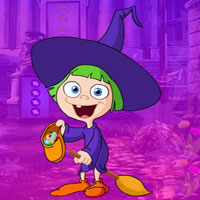 Free online html5 games - G4K Grandma Witch Escape game 