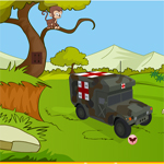Free online html5 games - Army Jeep Escape game 