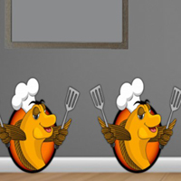 Free online html5 games - 8B Find Seafood Chef game 