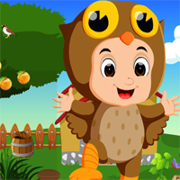 Free online html5 games - Games4King Jolly Owl Rescue game 