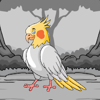Free online html5 games - G2J Help The Cockatiel Bird game 