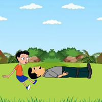 Free online html5 games - Save Unconscious Daddy game 
