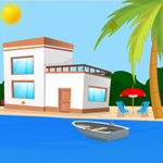 Free online html5 games - Beach House Escape-Unlock Version game 
