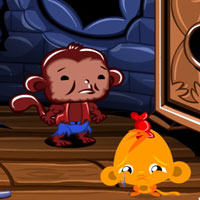 Free online html5 games - Monkey Go Happy Stage 603 game 