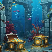 Free online html5 games - Sea Devil Fish Escape Game game 