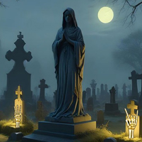 Free online html5 games - 365 Old Cemetery Escape 2 game 