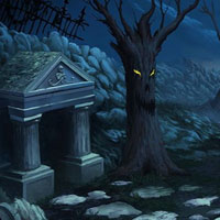 Free online html5 games - Autumn Graveyard Escape HTML5 game 
