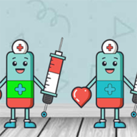 Free online html5 games - 8B Hospital Room Escape game 