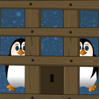 Free online html5 games - Penguin Rescue From Igloo House KnfGame game 