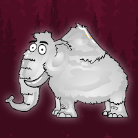 Free online html5 games - G2J White Mammoth Escape game 