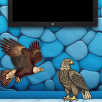 Free online html5 games - 8b Find Cool Eagle game 