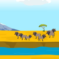 Free online html5 games - Hooda Escape Kenya 2025 game 