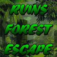 Free online html5 games - Ruins Forest Escape game 