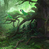 Free online html5 games - Avm Wizard Forest Escape game - WowEscape 