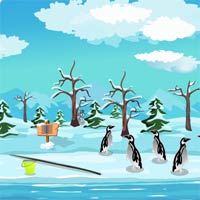 Free online html5 games - Snow Bike Rider Escap game 