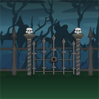 Free online html5 games - Toon Escape Graveyard game 