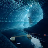 Free online html5 games - Escape From Mendenhall Ice Caves game 