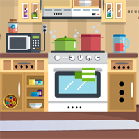 Free online html5 games - Kitchen Door Escape 2 game 