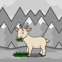 Free online html5 games - G2J Help The Baby Hungry Goat game 