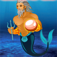 Free online html5 games - G2R Underwater Poseidon Escape game 